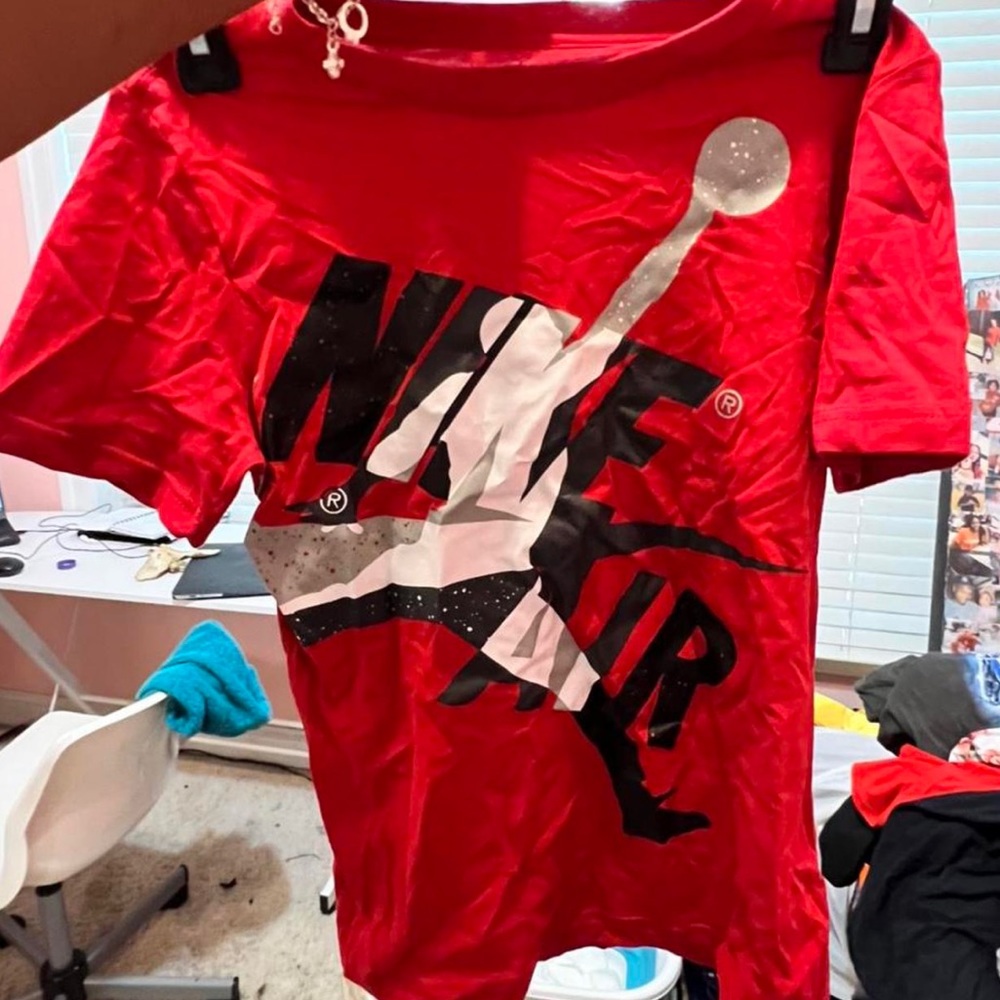 Very cute never work Nike air Jordan shirt nikeair #nikeshirt  #airjordanshirt